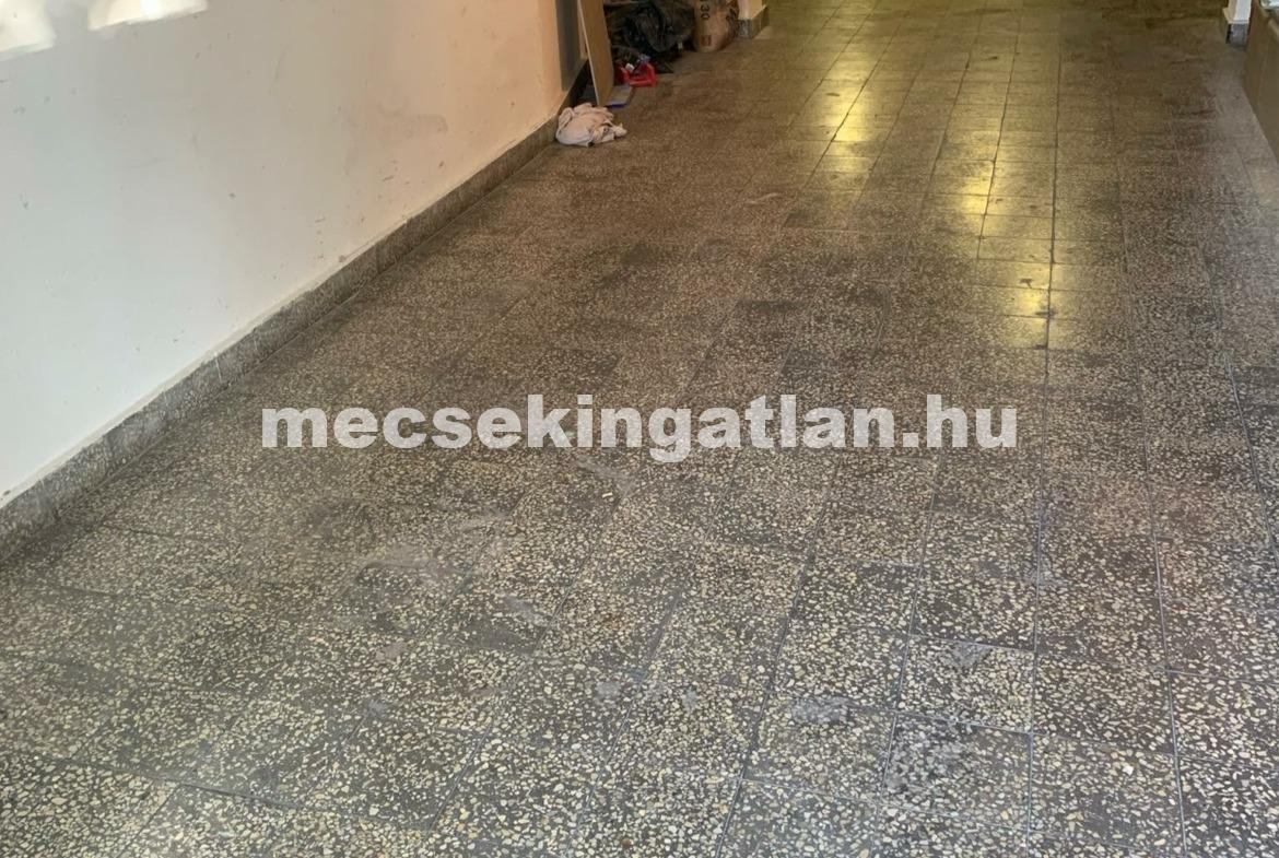 Pécs, Hunyadi úton eladó nagyméretű aknás garázs 4 beállóhellyel