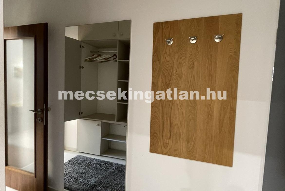Pécsett a Munkácsy Mihály utcában, új építésű liftes házban egy szobás téglalakás kiadó!