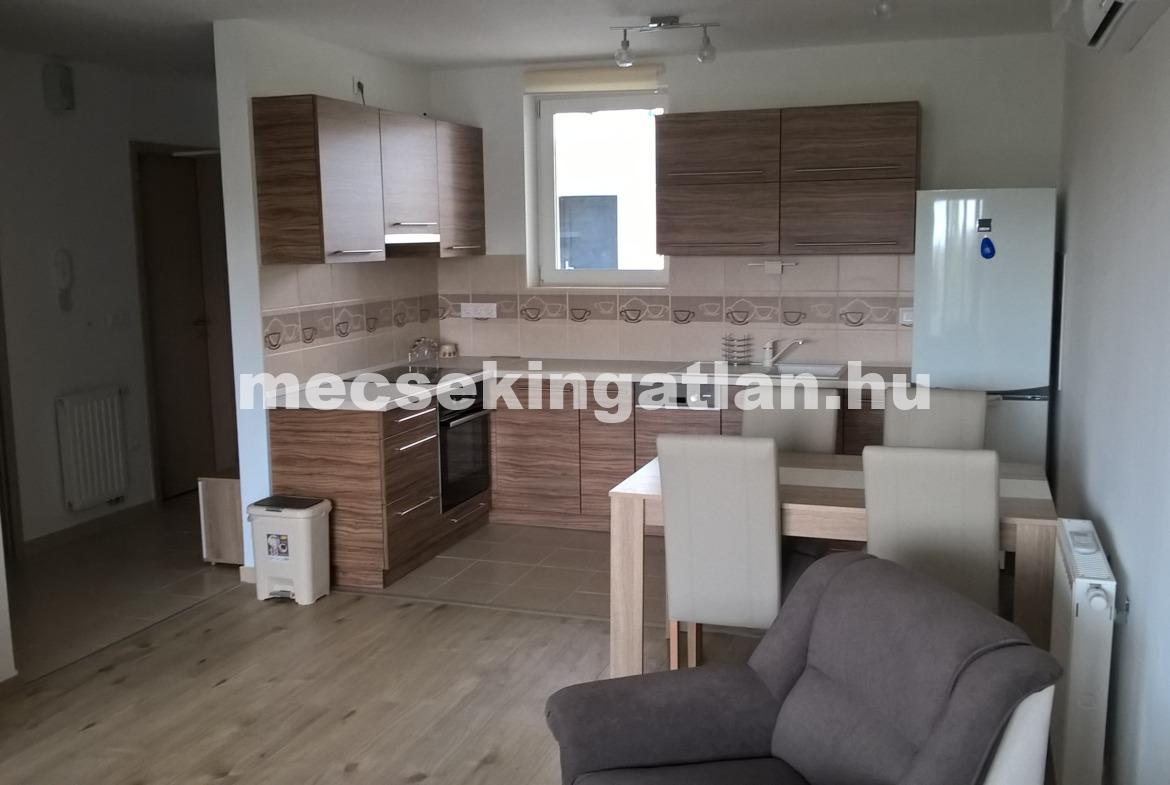 Pécsett a Megyeri téren újépítésű téglalakás kiadó!