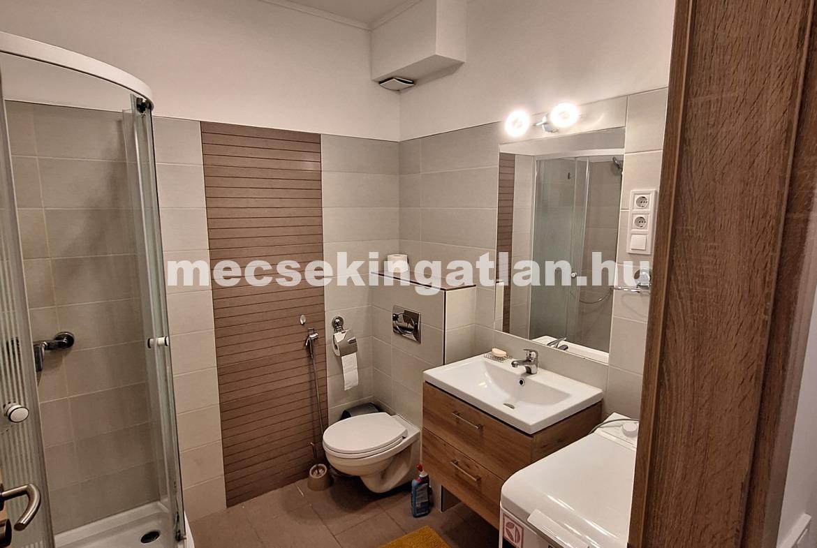 Pécsett a Radnics utcában földszinti, újépítésű téglalakás kiadó!