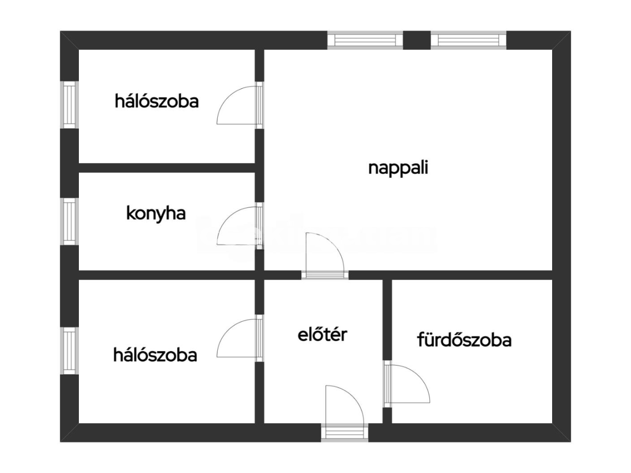 Pécs-Mecsekoldalban, Zsolt utcában első emeleti, felújított téglalakás kiadó!