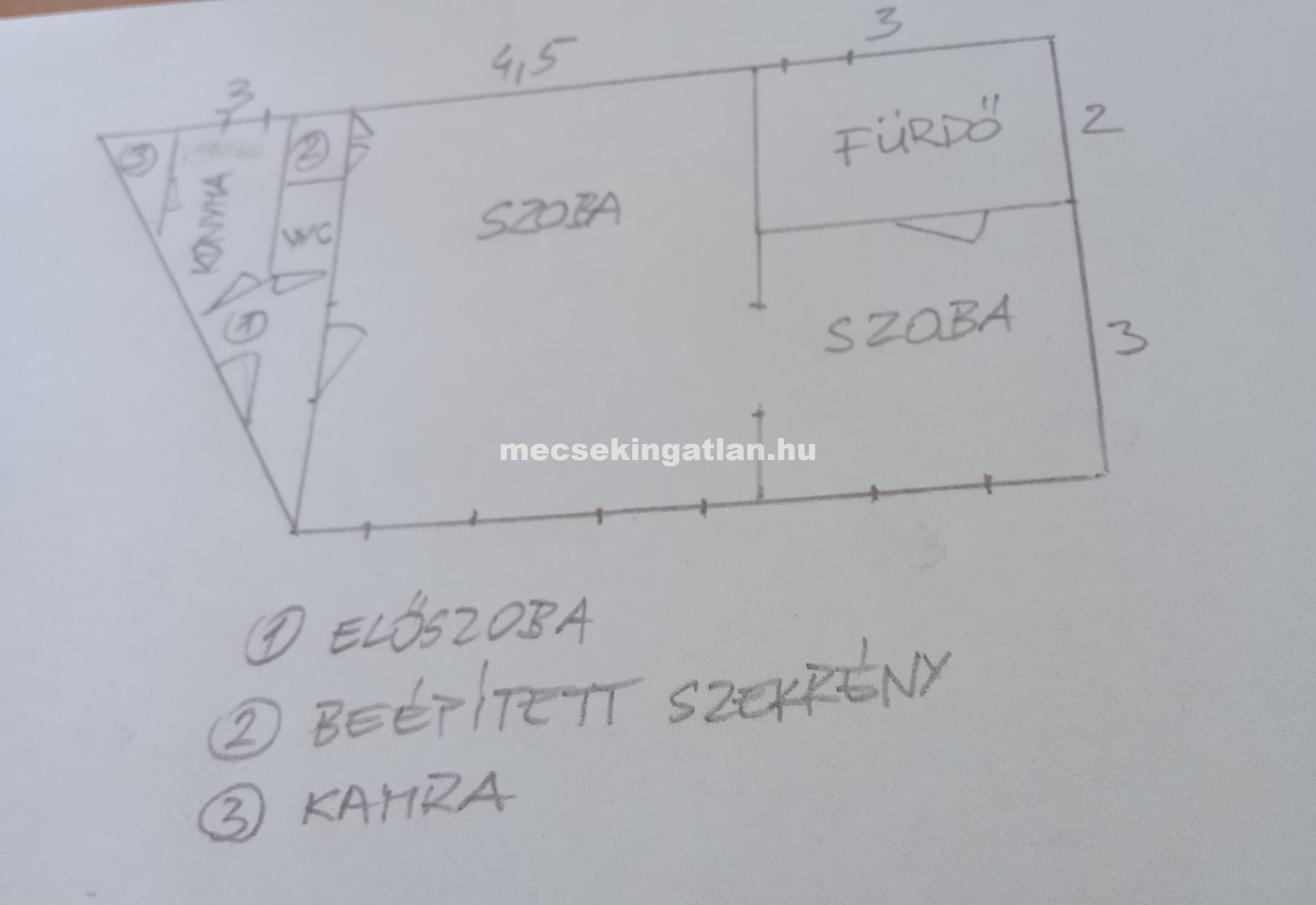 Pécsett a Jókai utcában felújított, földszinti téglalakás kiadó!